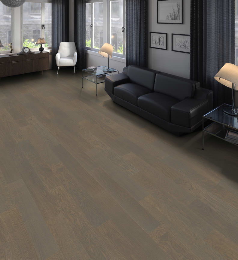  haro parkett stab landhausdiele prestige eiche graphitgrau markant strukturiert qv